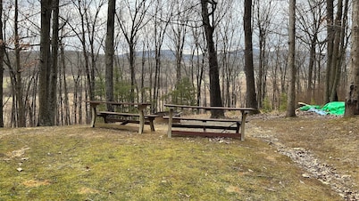 Charming 4-bedroom cabin with HOTTUB in peaceful Upper Tract with WiFi, AC