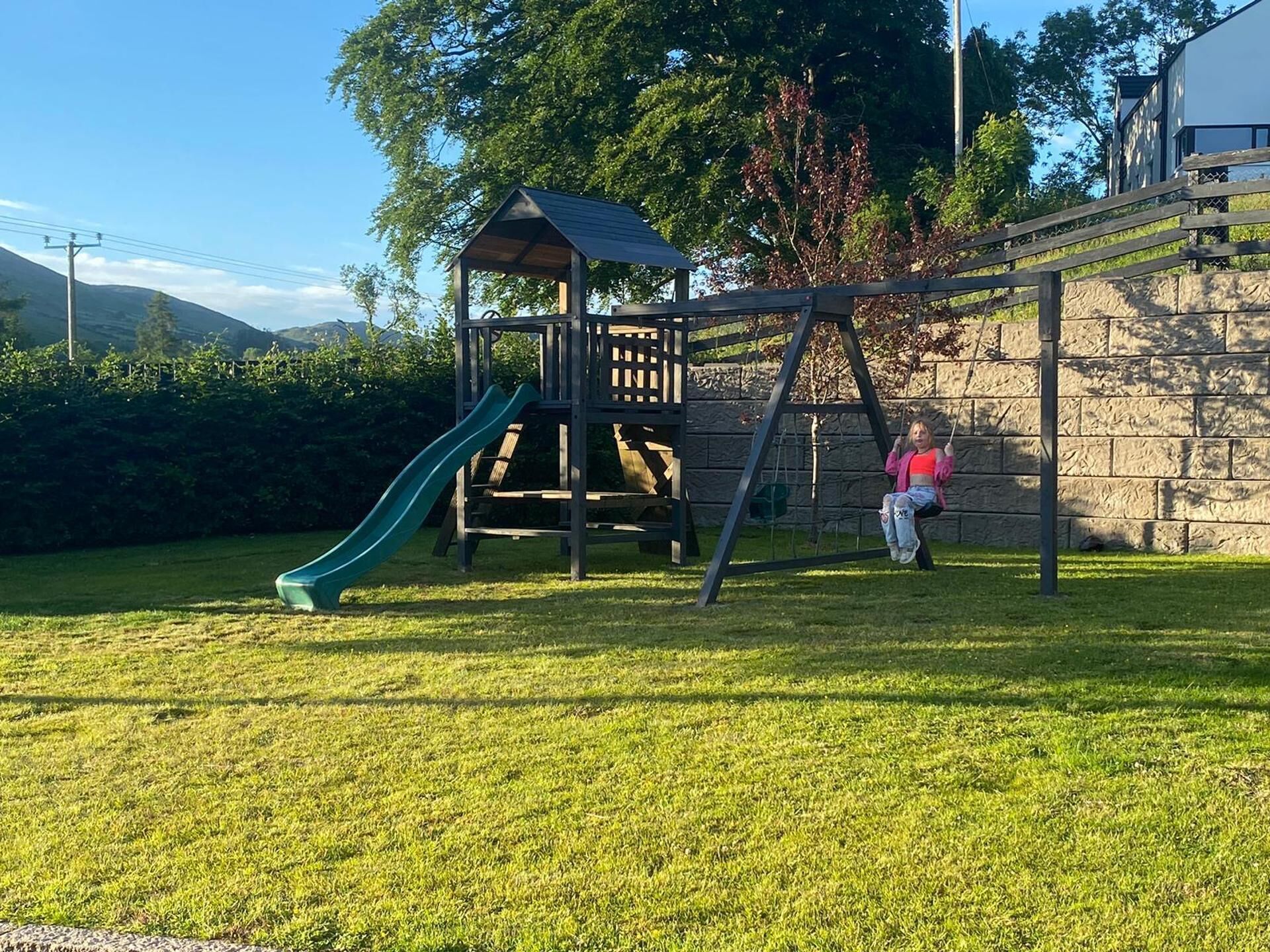 Área de juegos infantiles al aire libre