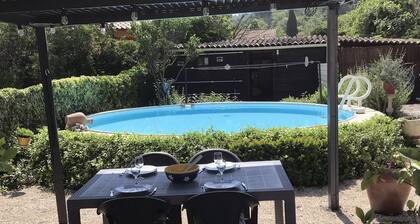 Holiday home in Saint-Didier, private pool, intimate settin, pets admitted(1).