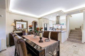 Family Villa, Sea View | In-room dining - Villa Melia Athenian Riviera (Saronikos)