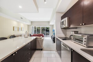 Villa, balcón | Cocina privada | Tostadora y licuadora