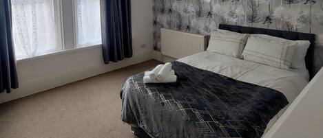 Leilighet | 2 soverom, strykejern/-brett, wi-fi (inkludert) og sengetøy