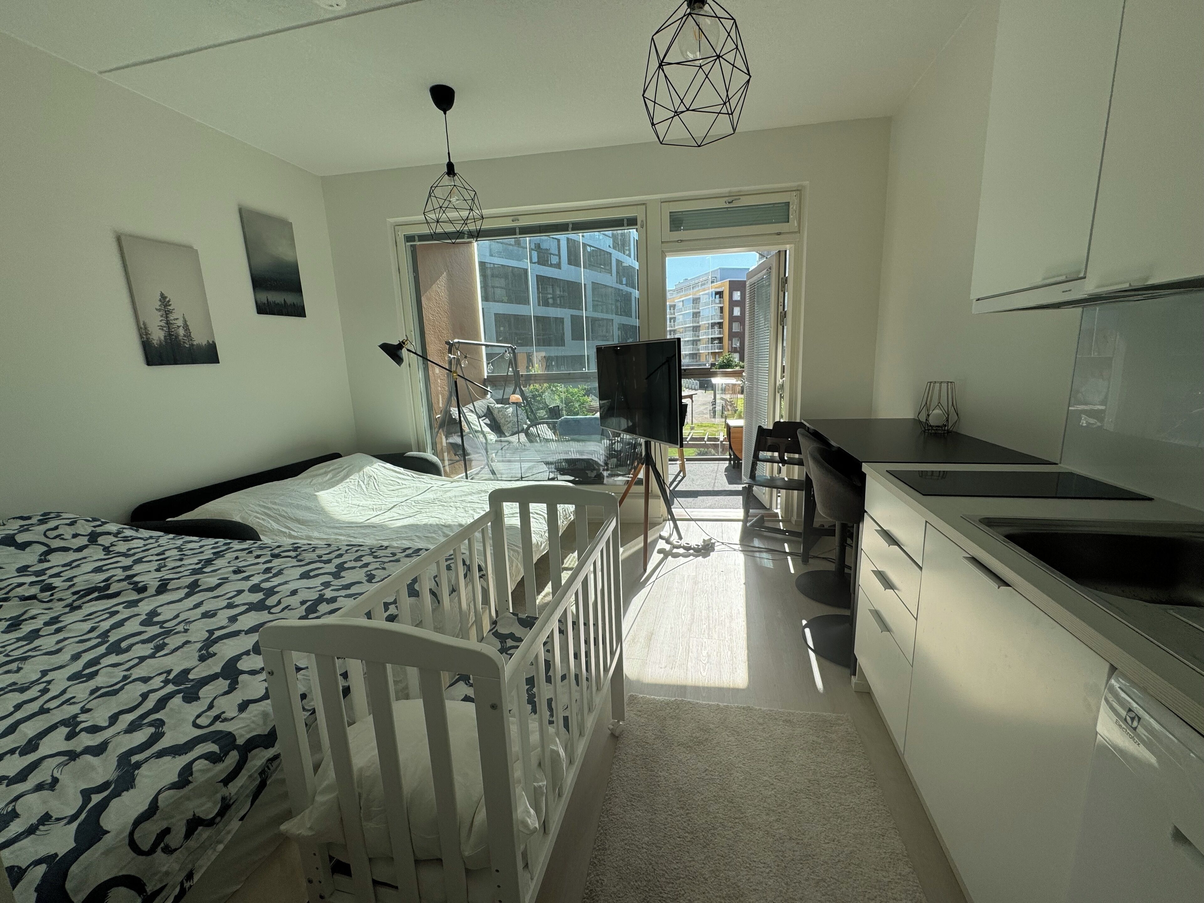 1 bedroom, iron/ironing board, WiFi, bed sheets