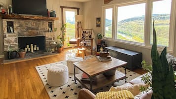 Smart TV, video games, foosball, books
