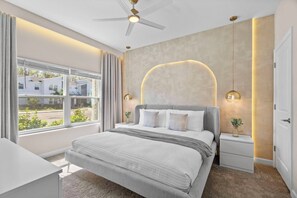 4 bedrooms, travel cot, WiFi, bed sheets