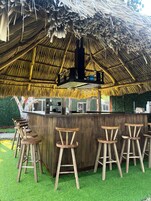 Poolside bar