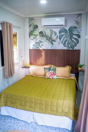 Premium bedding, minibar, blackout drapes, free WiFi - Eco Suites El Zonte (Chiltiupan)