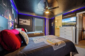 9 Schlafzimmer, Bügeleisen/Bügelbrett, Reisekinderbett, kostenloses WLAN