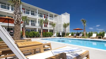 Seasonal outdoor pool