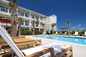 Seasonal outdoor pool
