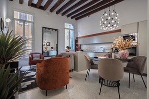 Luxury Apartment | Living area | Flat-screen TV - Ca' Maddalena - Perla (Venice)