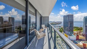 Vue depuis le balcon