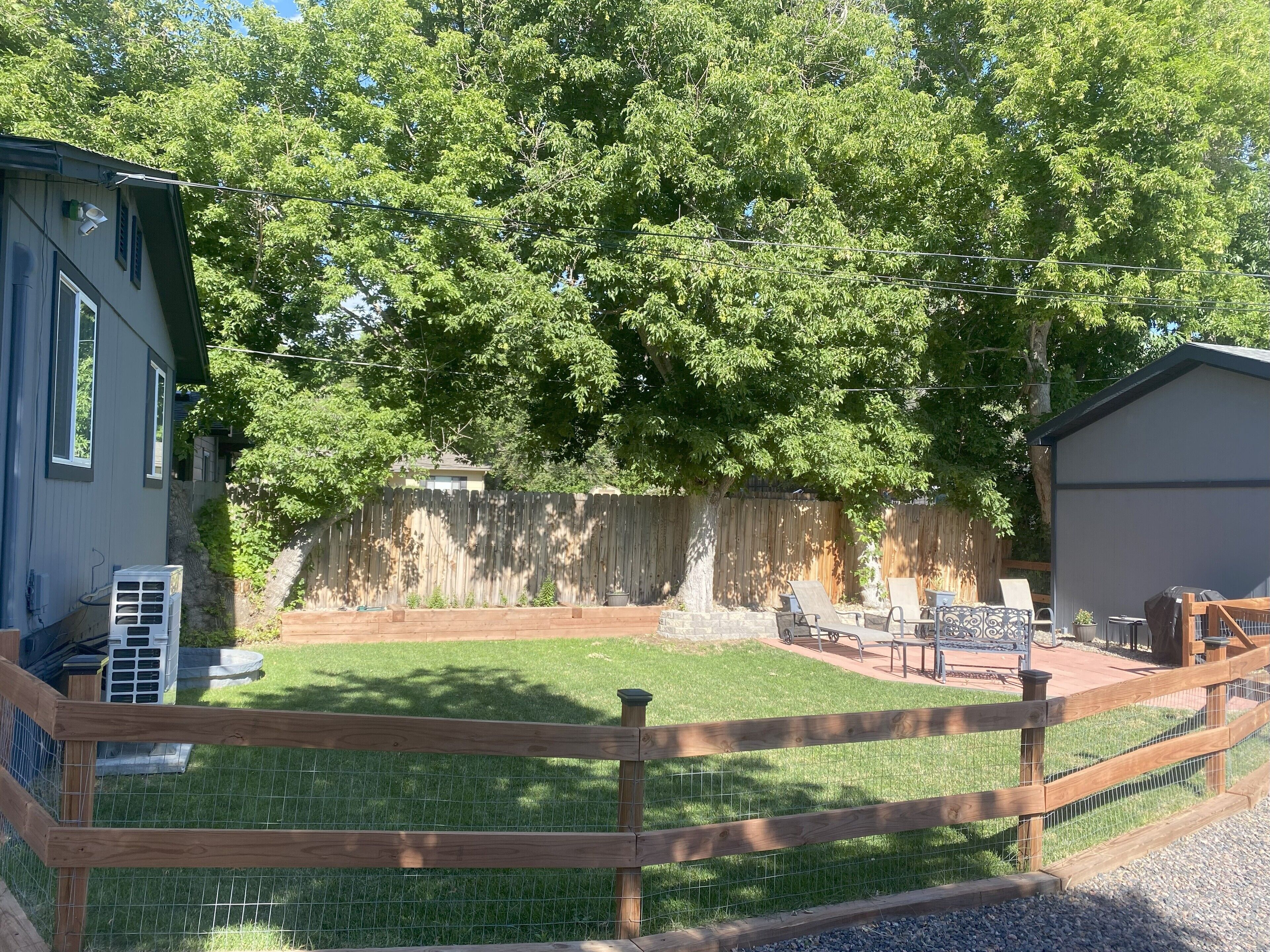 Enceinte de l’hébergement