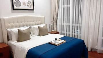 2 bedrooms, desk, iron/ironing board, free WiFi