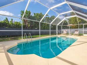 Außenpool, beheizter Pool