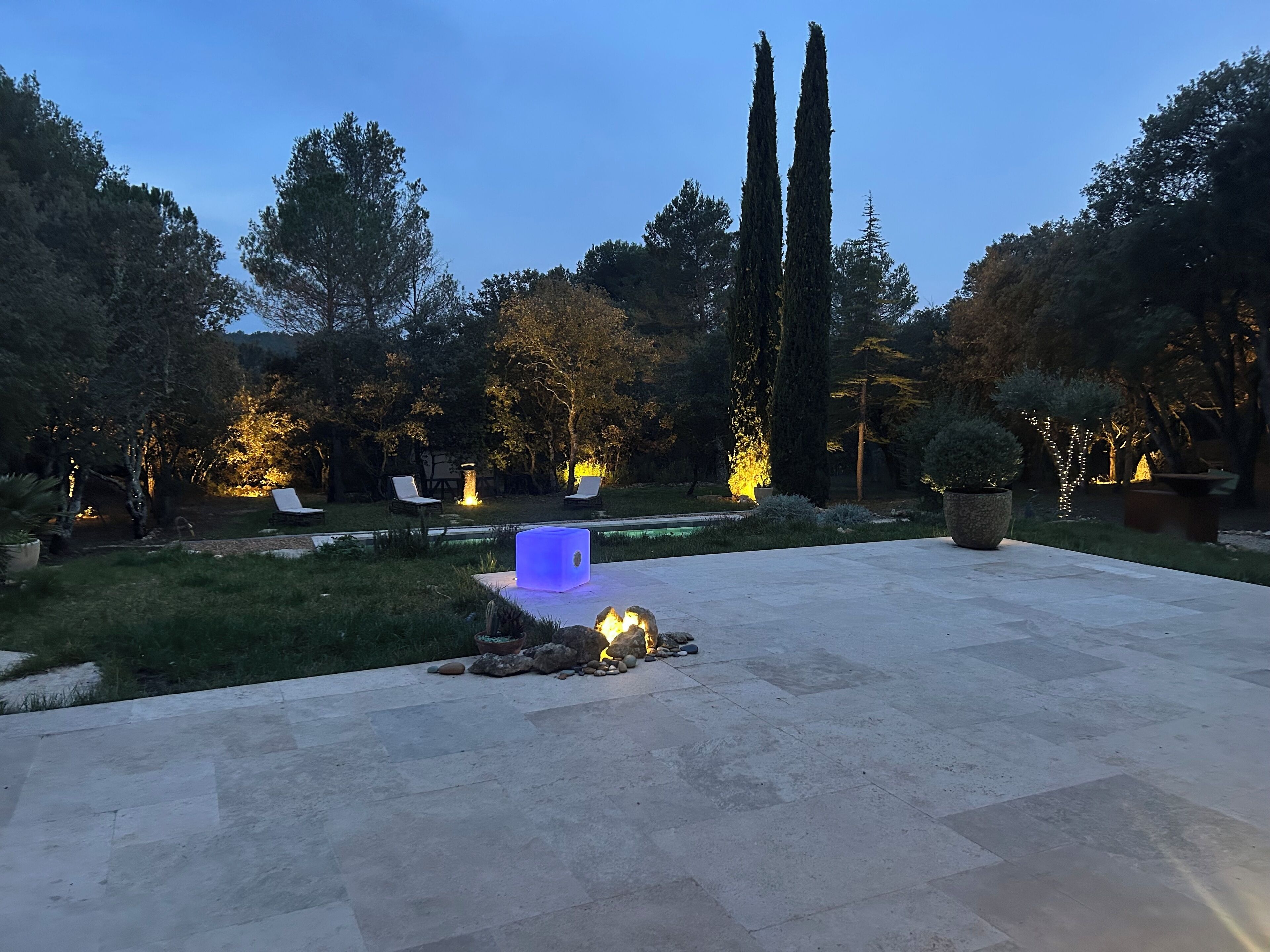 Enceinte de l’hébergement