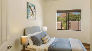 3 bedrooms, iron/ironing board, travel crib, WiFi