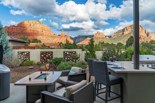 Outdoor dining