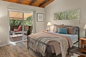 2 bedrooms, iron/ironing board, travel crib, WiFi