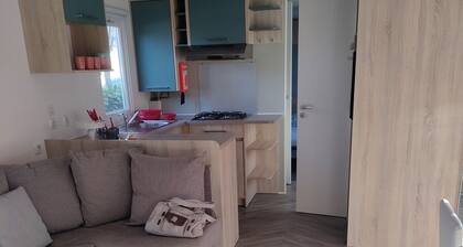 8-person mobile home, ideal for families! Sheets & towels included