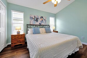 5 bedrooms, iron/ironing board, travel cot, WiFi