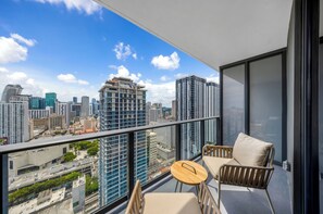 Vue depuis le balcon