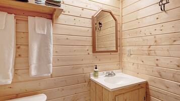 Asciugacapelli, asciugamani, sapone, shampoo