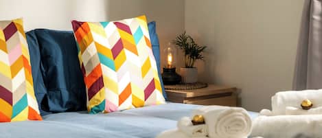 1 bedroom, iron/ironing board, travel crib, free WiFi