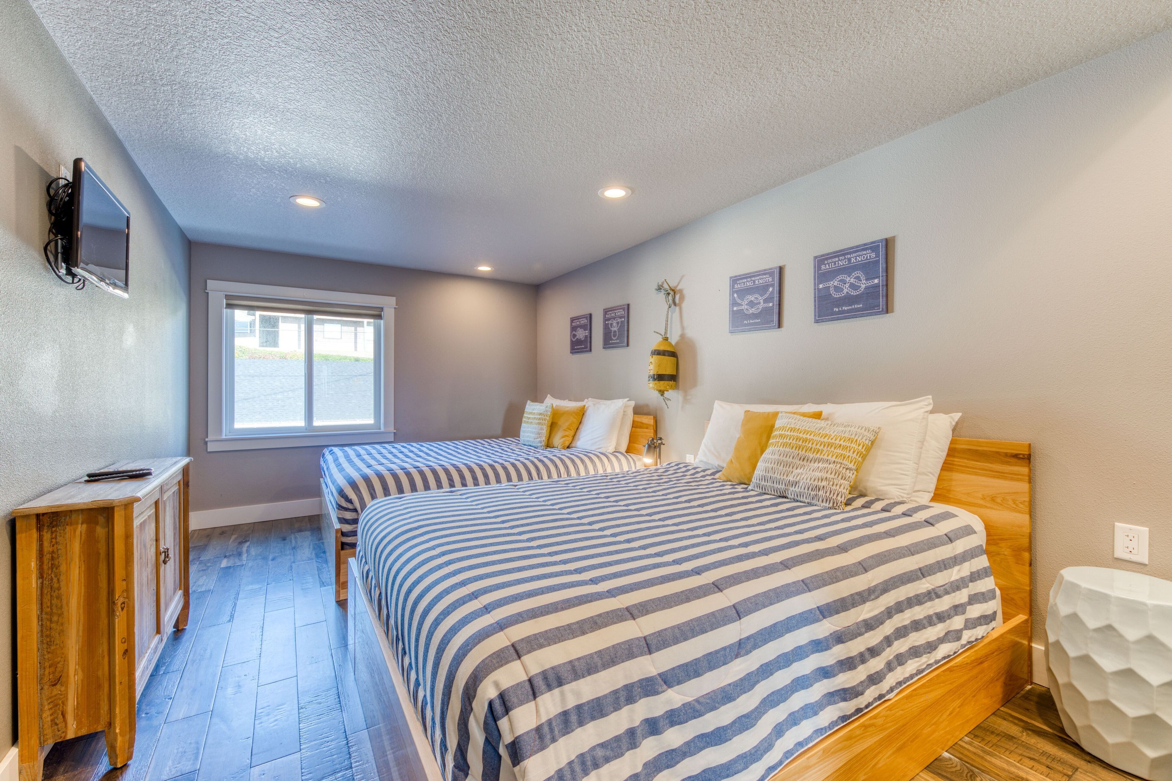 2 室のベッドルーム、WiFi、ベッドシーツ