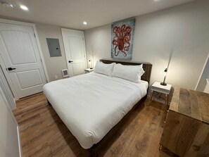 1 makuuhuone, silitysrauta/-lauta, Wi-Fi, vuodevaatteet