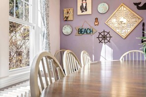 House, Multiple Beds, Patio, Garden View (Shore Bliss) | Dining