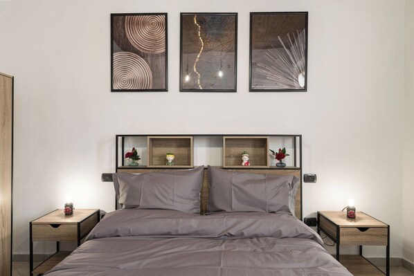 2 chambres, Wi-Fi, literie fournie