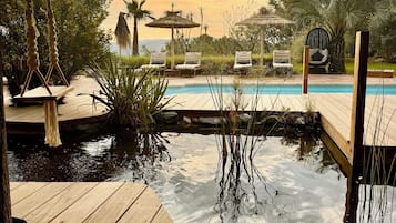 AuĂenpool, beheizter Pool