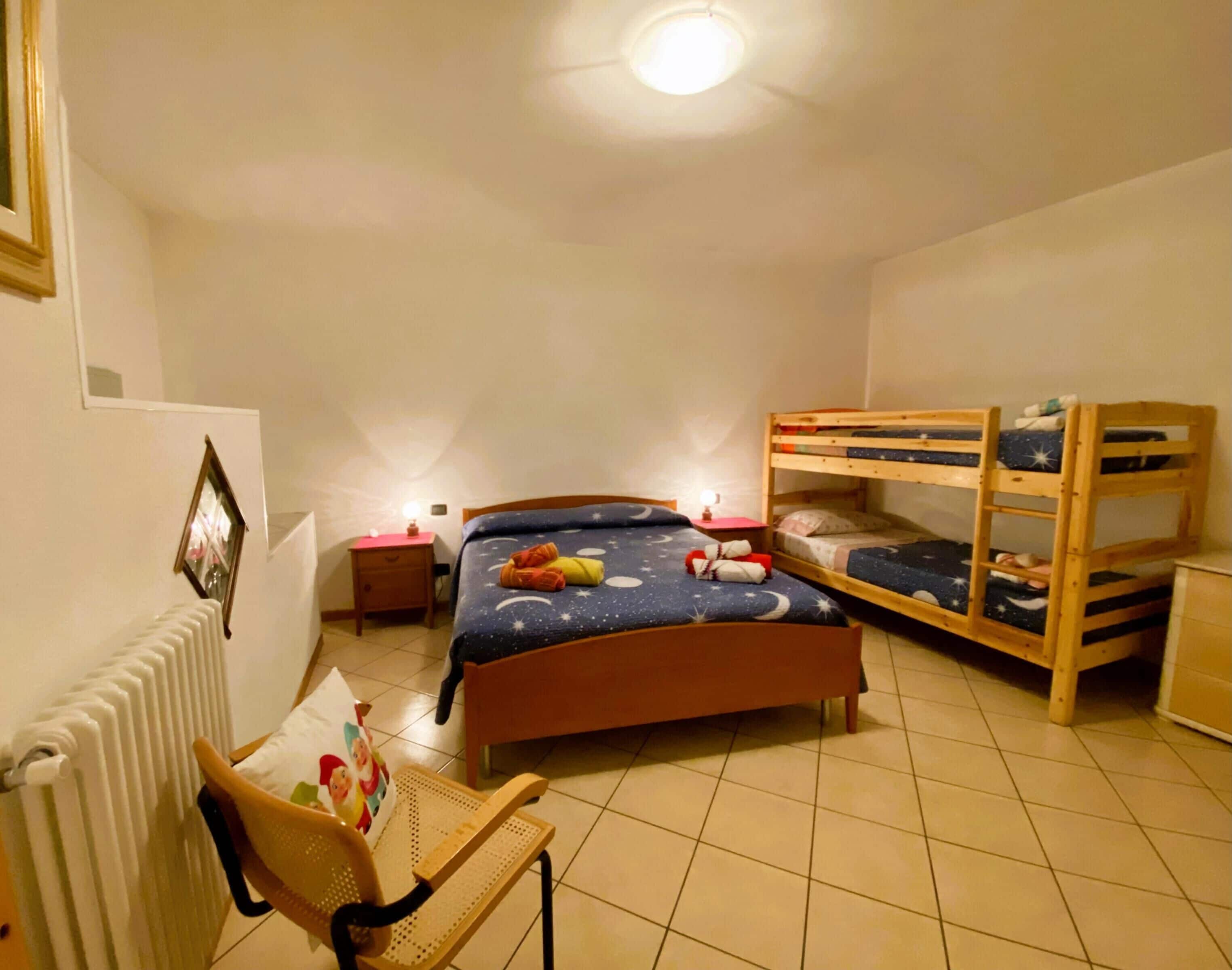 9 habitaciones, cuna de viaje, wifi y ropa de cama 