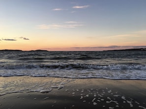 Vlak bij het strand