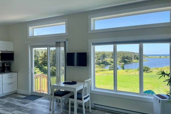 Enjoy ocean views from everywhere inside