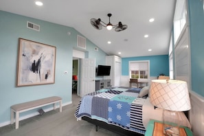 4 chambres, fer et planche à repasser, Wi-Fi gratuit, draps fournis