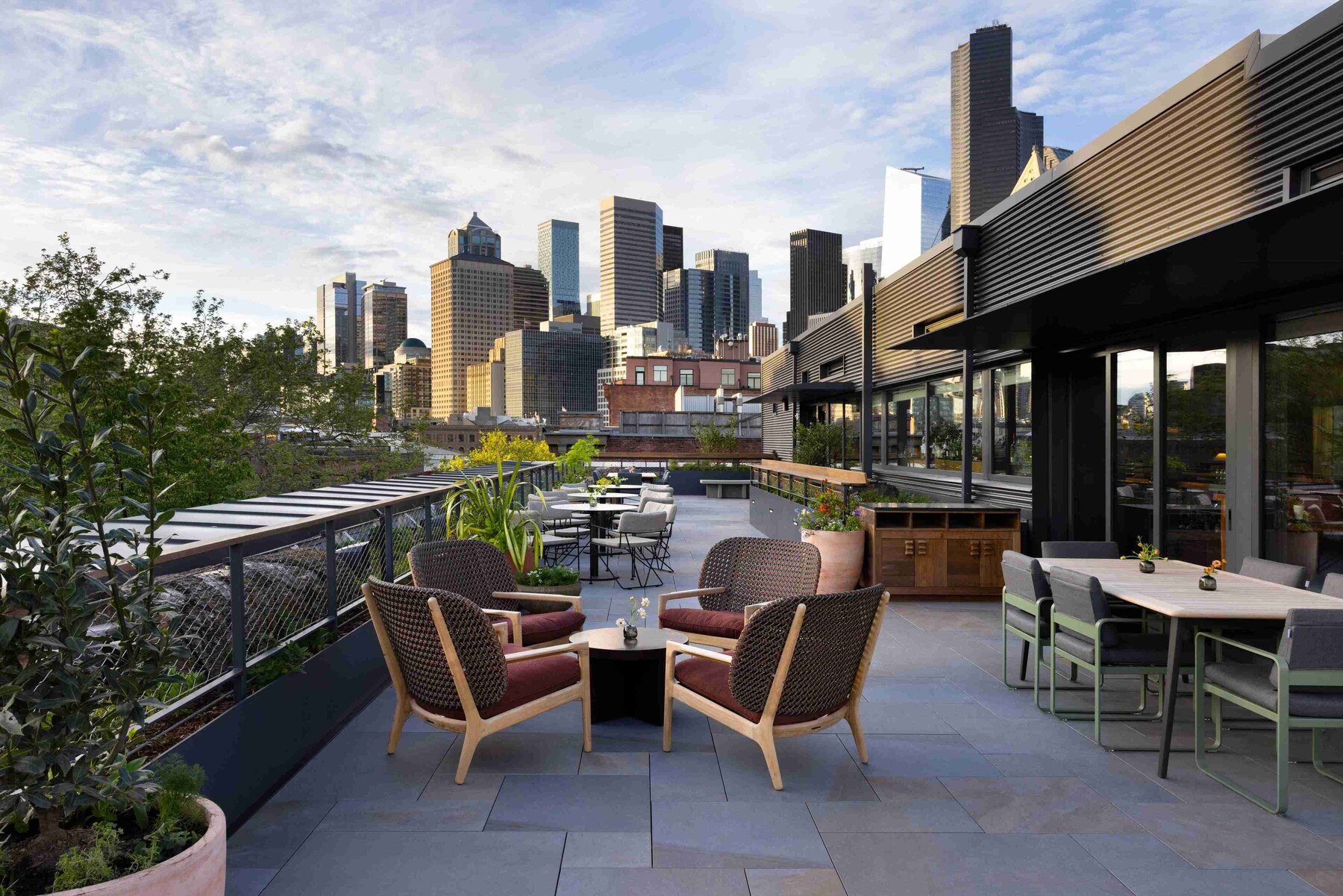 Rooftop terrace