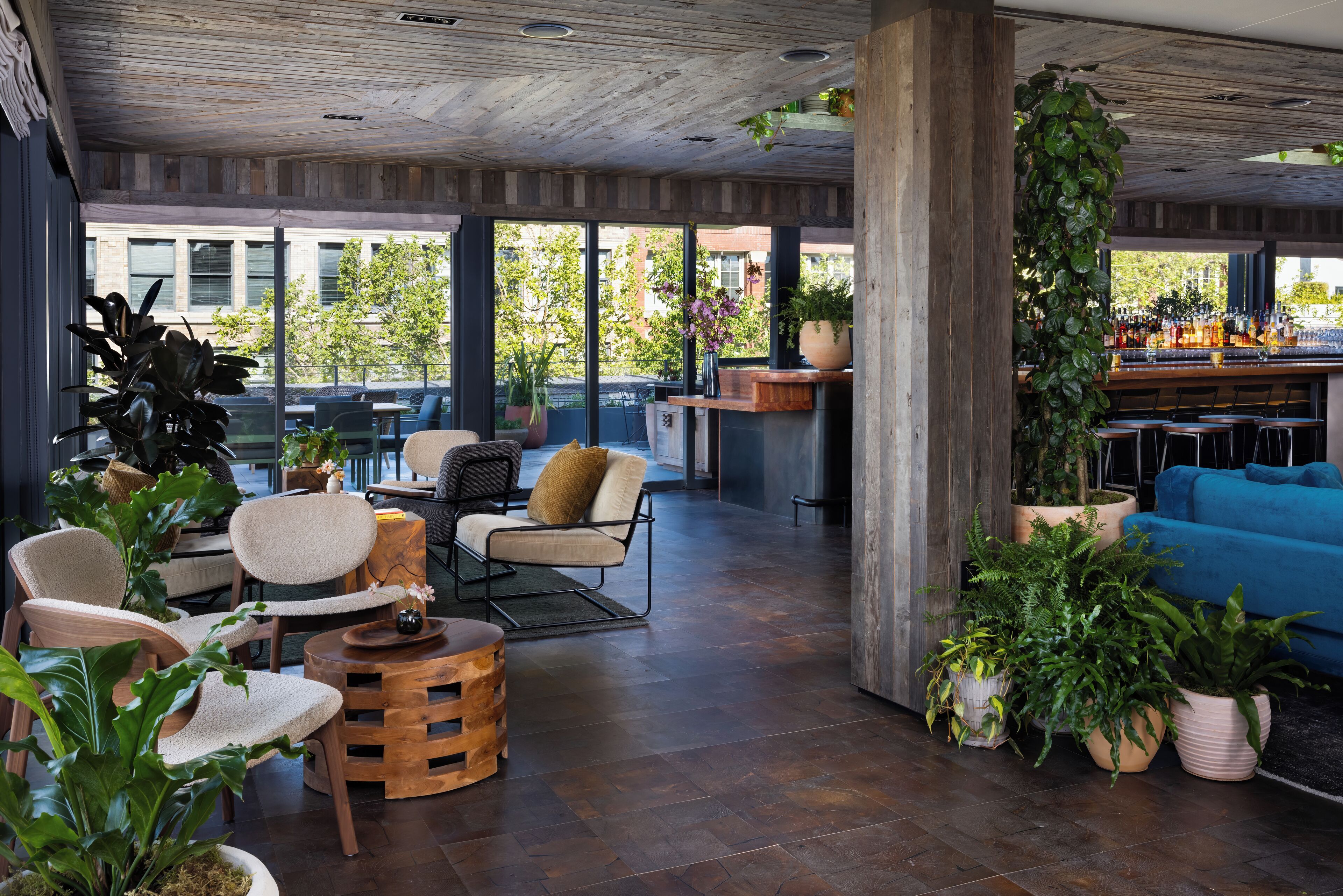 Rooftop terrace