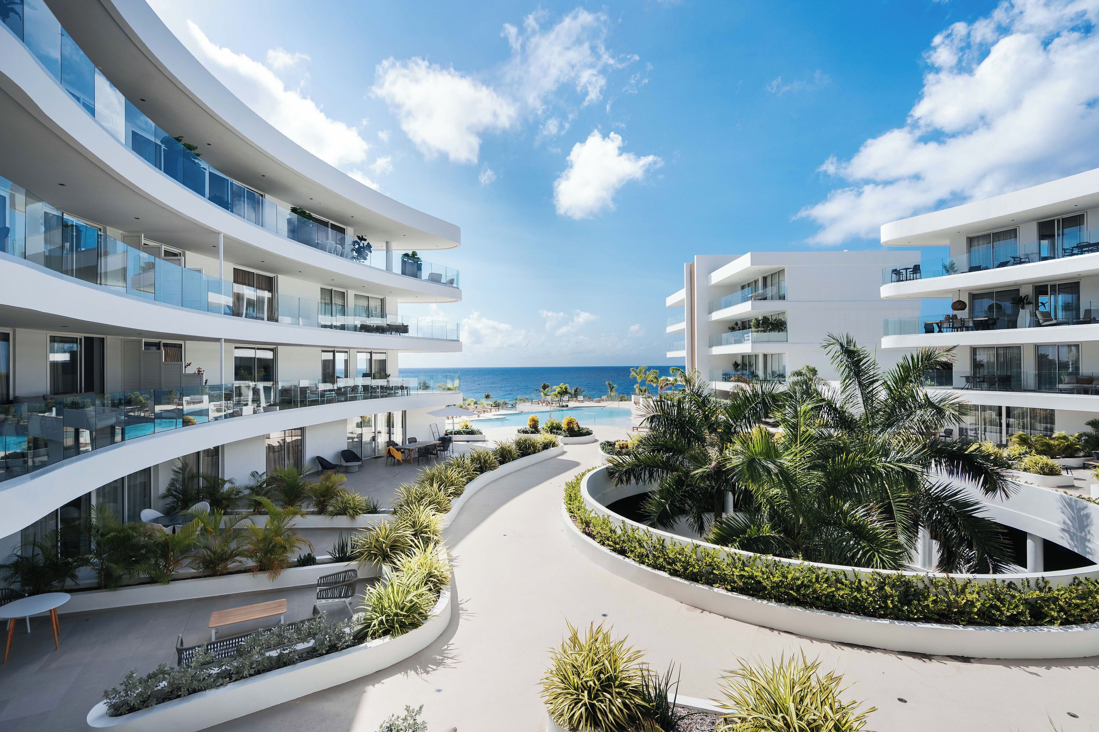 Lyxlägenhet - 2 sovrum | Balkongutsikt