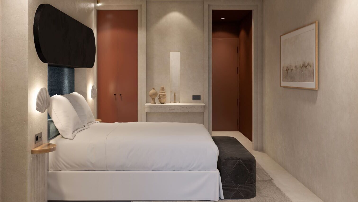 In-room safe, blackout drapes, soundproofing, iron/ironing board