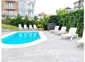 Pool - Beautiful Villa with private pool and beachfront location (Noja)