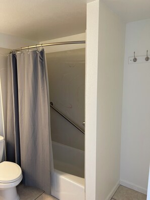 Towels, soap, toilet paper