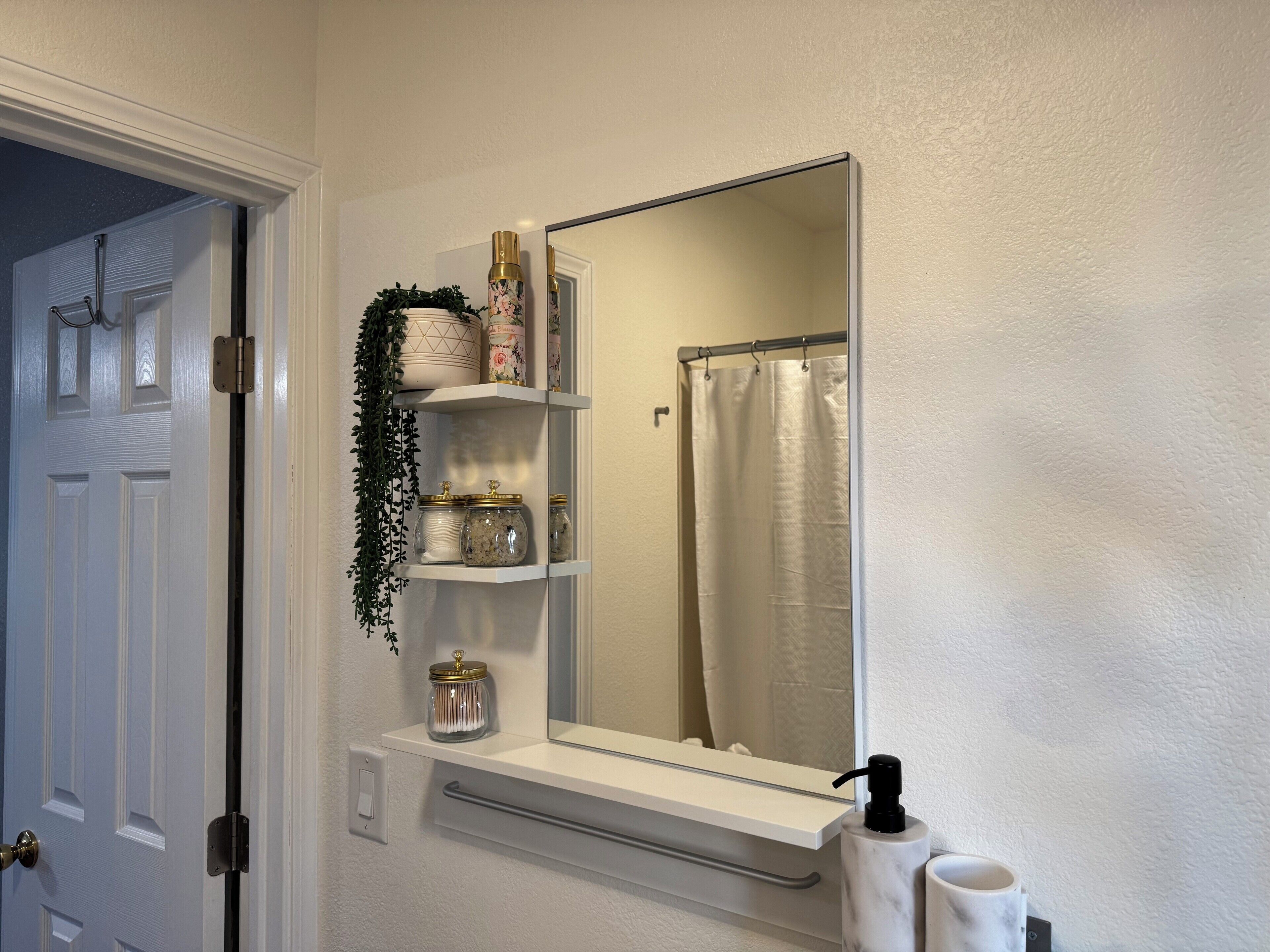 Eco-friendly toiletries, hair dryer, towels, soap