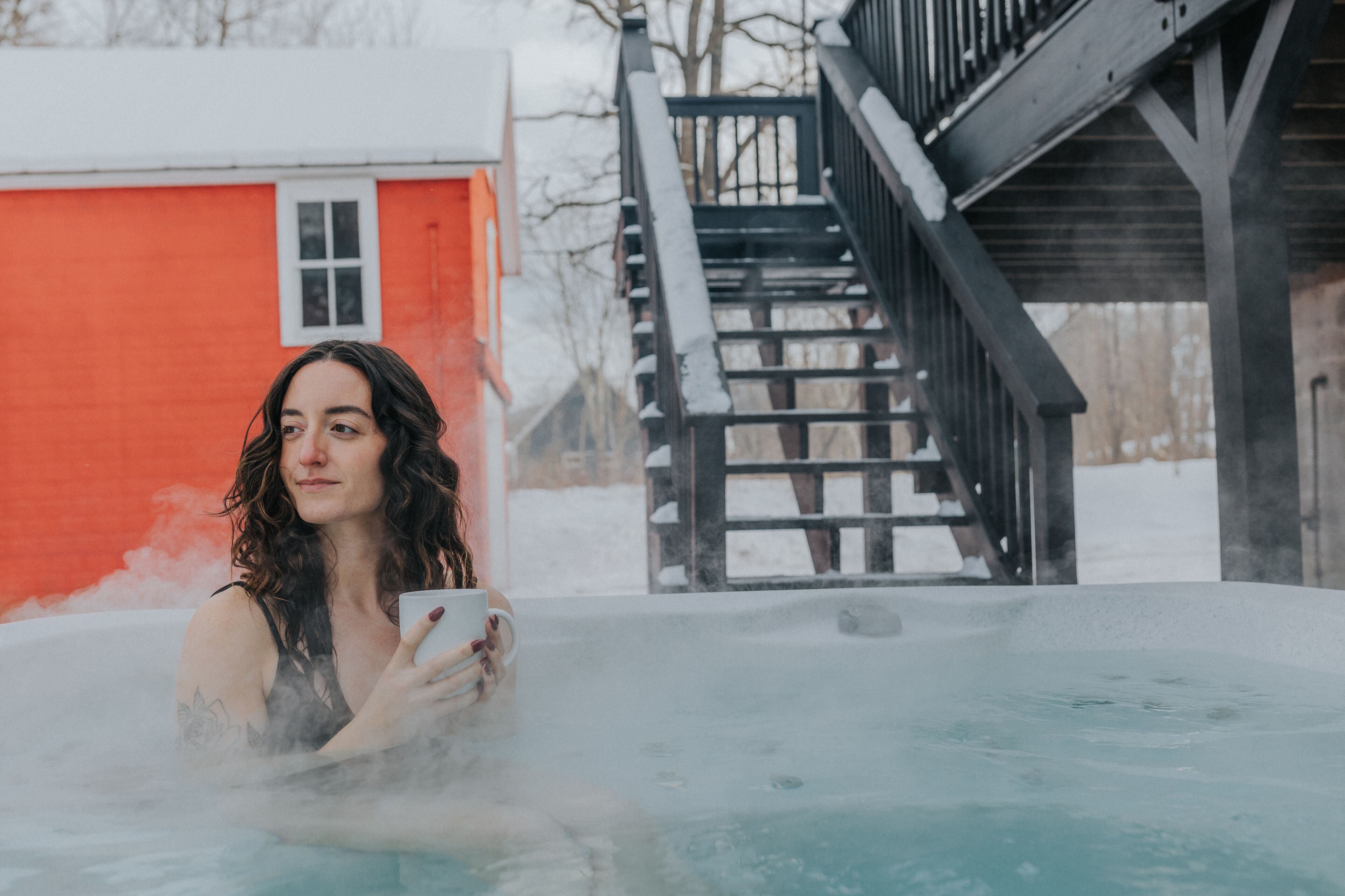 Bain à remous extérieur