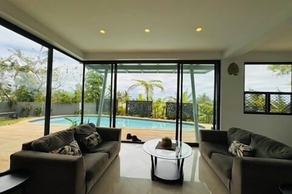 Living Area looking out to Pool (1)