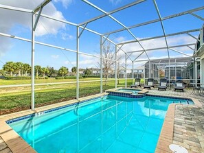 A heated pool - Champions Gate Tranquil Playhouse-9053 (Davenport)