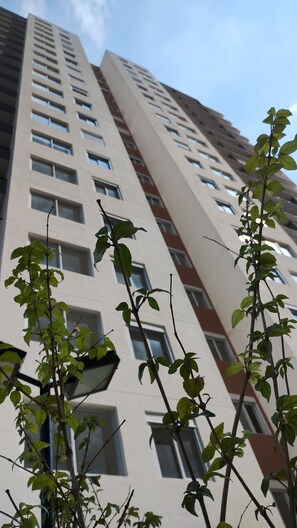 Exterior detail - I rent a studio for the season. (Brás São Paulo)