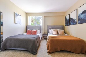 2 soveværelser, skrivebord, strygejern/strygebræt, gratis Wi-Fi