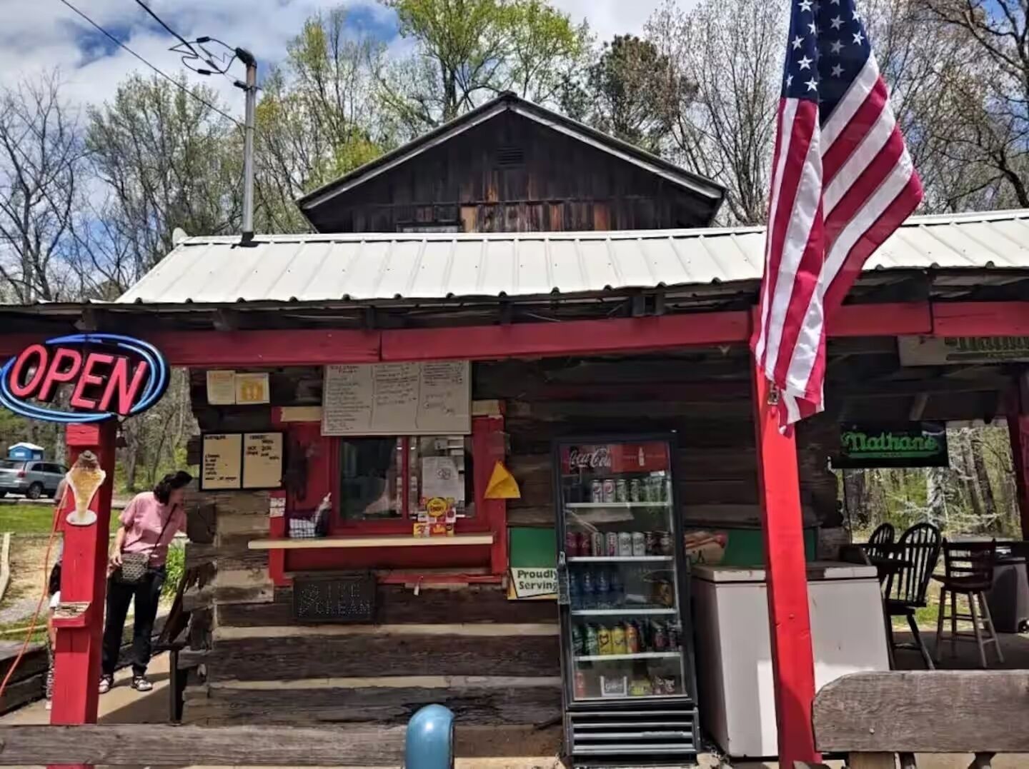 Village Ice Cream Shop. Just 2 miles from Mentone Majesty.